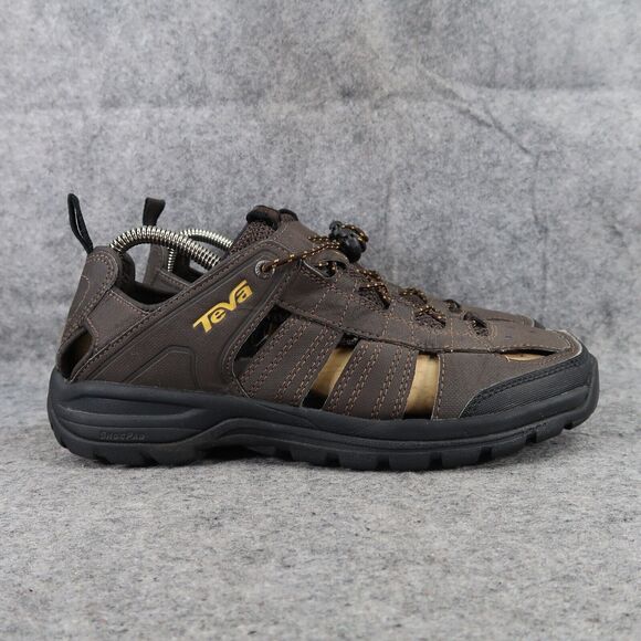 Teva Shoes Men 8 Sandal Fisherman Kitling Slip On Closed Toe Sport Comfort Brown main image 7